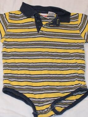 Vintage McKids 18M Striped Romper McDonald’s